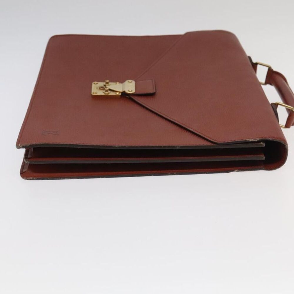 Louis Vuitton Serviette Conseiller Brown Leather Briefcase Bag (Pre-Owned) - Picture 3 of 16